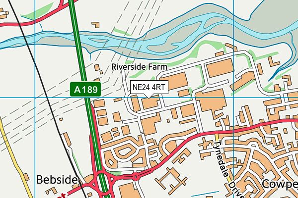 Map of RB GROUNDWORKS AND FENCING LTD at district scale