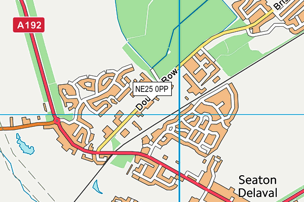 Map of WOOLSINGTON PROPERTIES LIMITED at district scale
