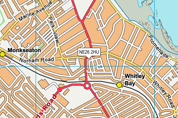 Map of WILLOW BAY BAR LTD at district scale