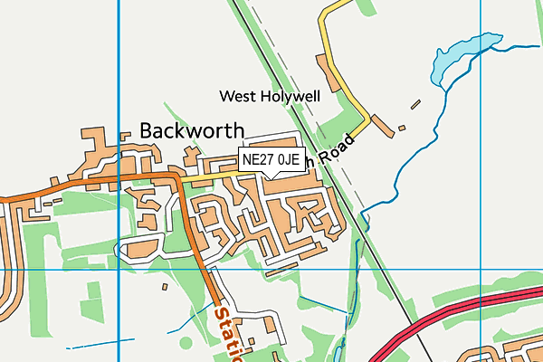 Map of BACKWORTH TAKEAWAY LIMITED at district scale