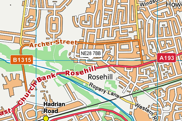 Map of RACHAEL'S RASCALS CHILDCARE LTD at district scale
