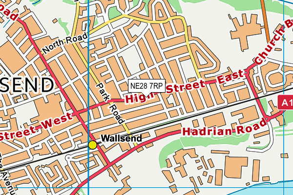 Map of SPICE PALACE NE28 LTD at district scale