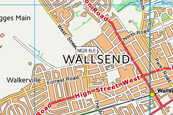 Map of WEST STREET BUILDING SOLUTIONS LTD at district scale