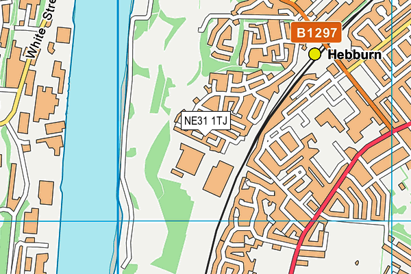 NE31 1TJ map - OS VectorMap District (Ordnance Survey)