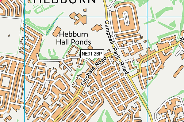 St James' Catholic Primary School, Hebburn map (NE31 2BP) - OS VectorMap District (Ordnance Survey)