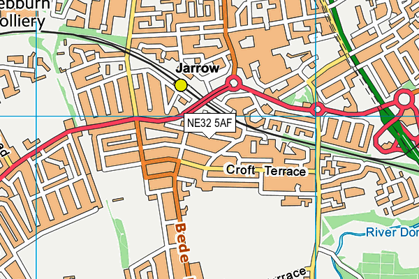 Map of JCS STORAGE AND HIRE SERVICES LTD at district scale