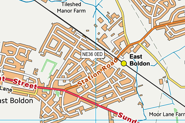 Map of THE GENT BOX LTD at district scale