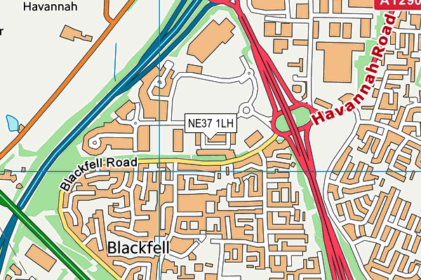 Map of ASJ TRADING LTD at district scale