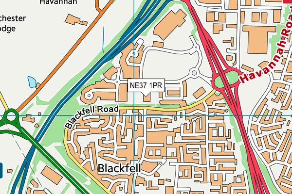 Map of SPRINGWELL PRECISION LTD at district scale