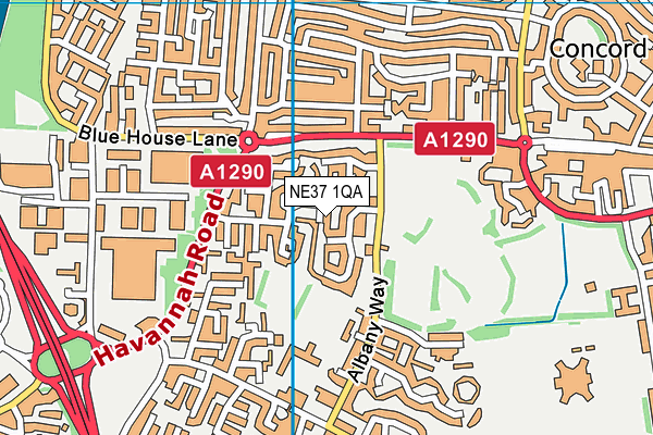 Map of CYOTEK LTD at district scale