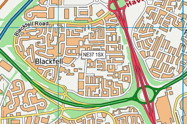 Map of GRAGARETH WAY 1972 LIMITED at district scale