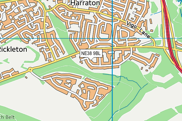 Map of TALL PINES CONSULTING LIMITED at district scale