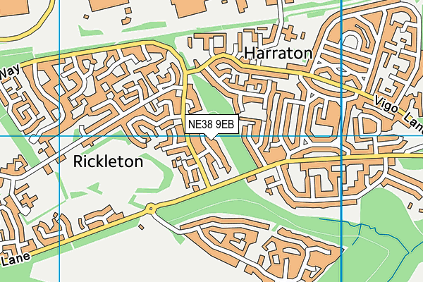 Map of WEARDALE LIMITED at district scale