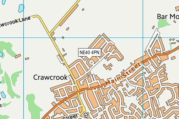 NE40 4PN map - OS VectorMap District (Ordnance Survey)