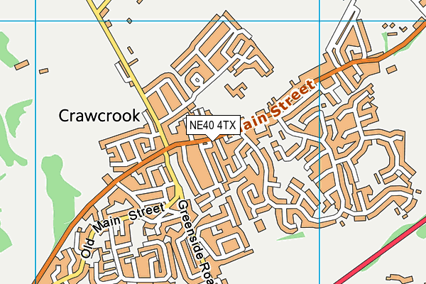 Map of HOLLYCROFT FINANCIAL SERVICES LTD at district scale