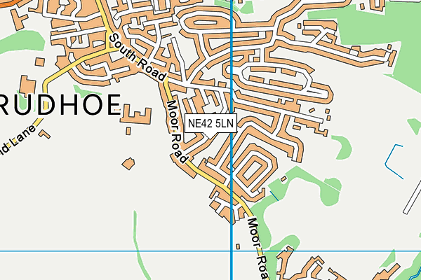NE42 5LN map - OS VectorMap District (Ordnance Survey)