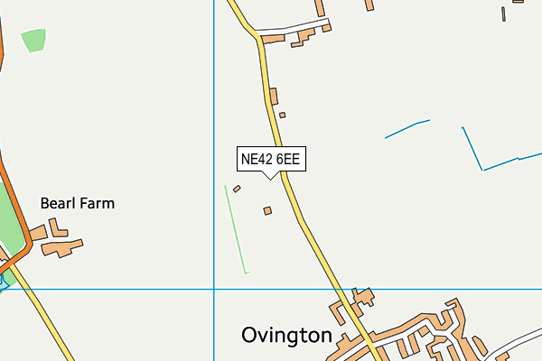 NE42 6EE map - OS VectorMap District (Ordnance Survey)