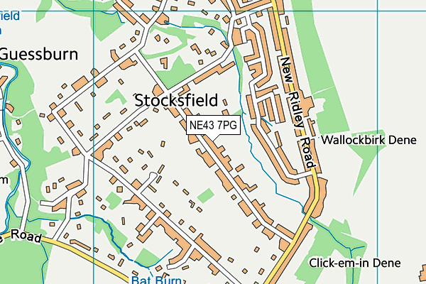 Map of STEPHANIE DURHAM LIMITED at district scale