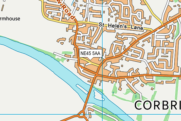 Map of CORBRIDGE OPTICAL LTD at district scale