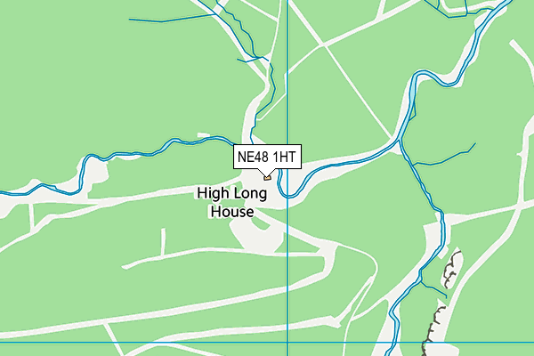 NE48 1HT map - OS VectorMap District (Ordnance Survey)