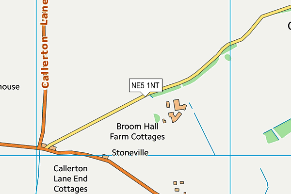 NE5 1NT map - OS VectorMap District (Ordnance Survey)