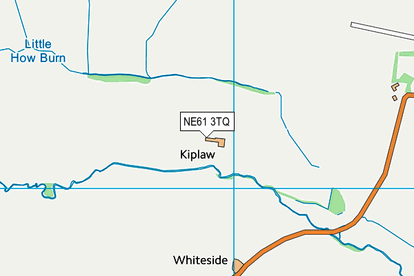 NE61 3TQ map - OS VectorMap District (Ordnance Survey)