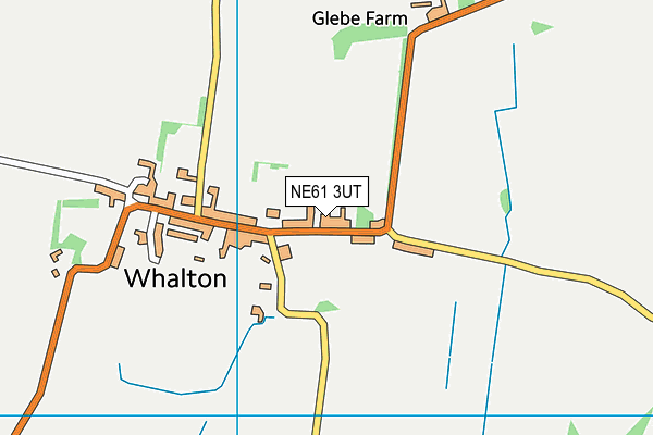 NE61 3UT map - OS VectorMap District (Ordnance Survey)