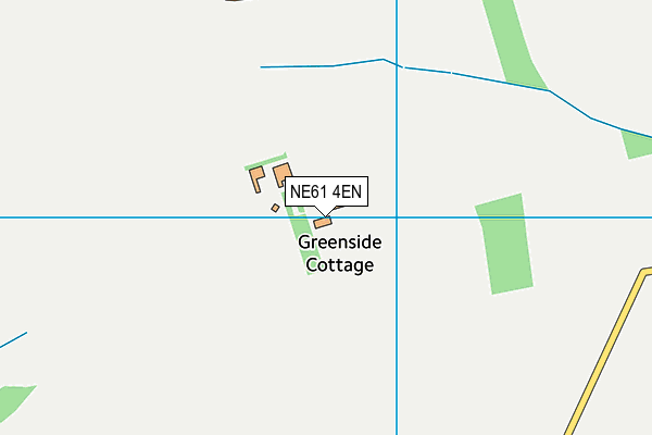 NE61 4EN map - OS VectorMap District (Ordnance Survey)