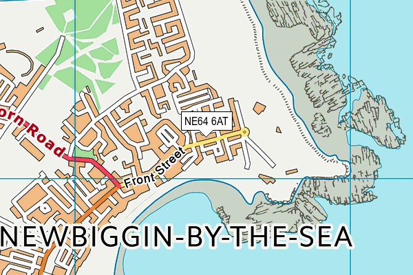 Map of BY THE SEA BREW CO LTD at district scale
