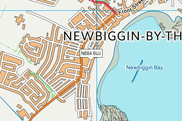 NE64 6UJ map - OS VectorMap District (Ordnance Survey)