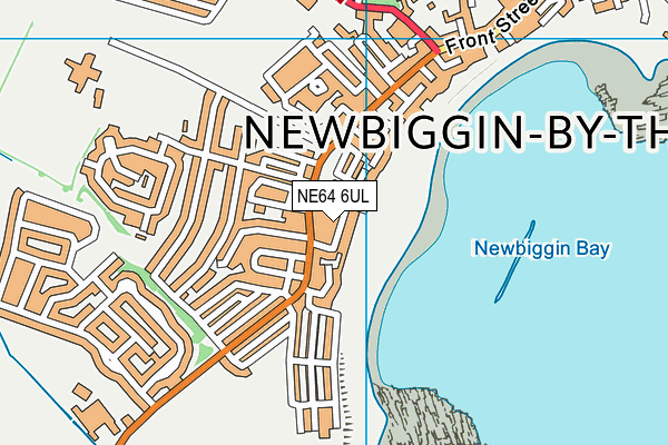 NE64 6UL map - OS VectorMap District (Ordnance Survey)