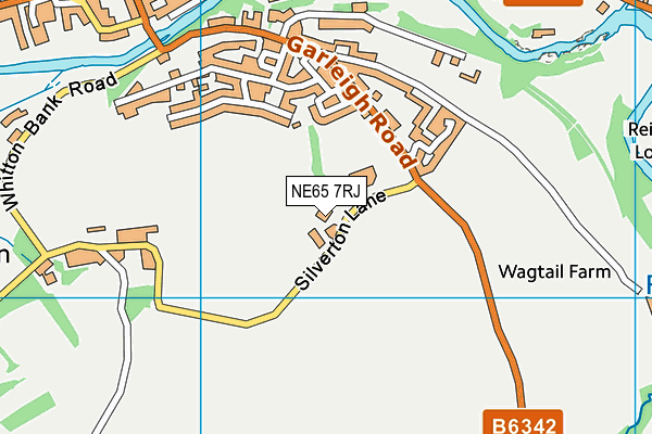 Dr Thomlinson Church Of England Middle School map (NE65 7RJ) - OS VectorMap District (Ordnance Survey)
