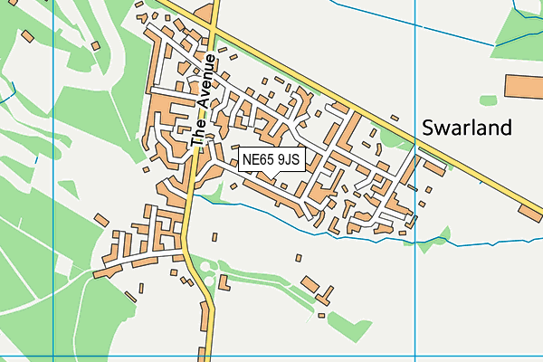 Map of SHAW T SHIRTS LTD at district scale