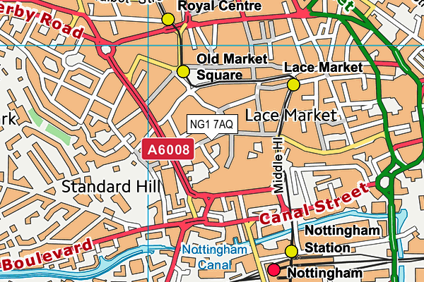 Map of EXEID COMMERCIAL LTD at district scale