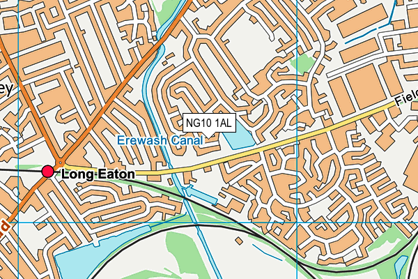 NG10 1AL map - OS VectorMap District (Ordnance Survey)