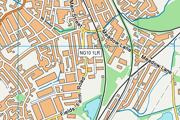 NG10 1LR map - OS VectorMap District (Ordnance Survey)