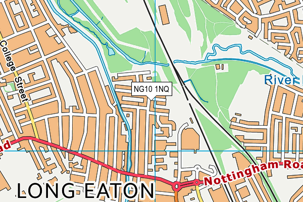 NG10 1NQ map - OS VectorMap District (Ordnance Survey)