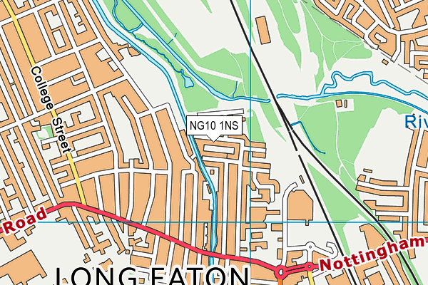 NG10 1NS map - OS VectorMap District (Ordnance Survey)