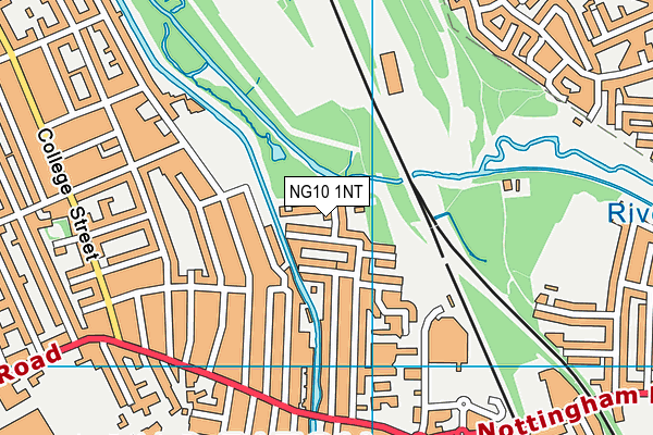 NG10 1NT map - OS VectorMap District (Ordnance Survey)