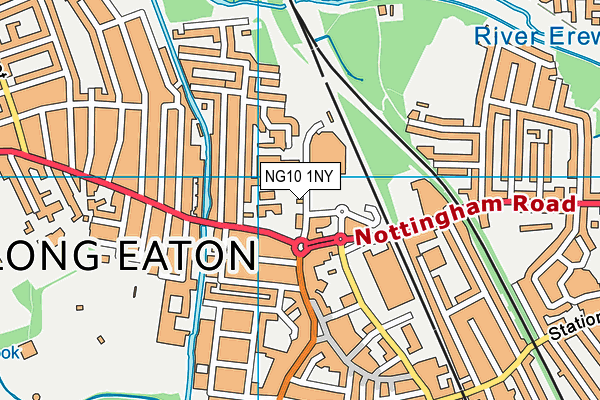 NG10 1NY map - OS VectorMap District (Ordnance Survey)