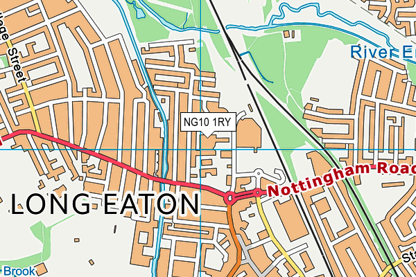 NG10 1RY map - OS VectorMap District (Ordnance Survey)