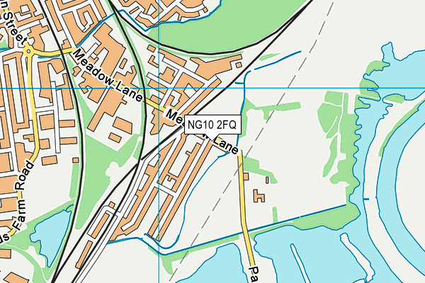 NG10 2FQ map - OS VectorMap District (Ordnance Survey)