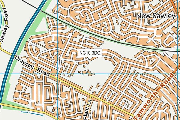NG10 3DQ map - OS VectorMap District (Ordnance Survey)