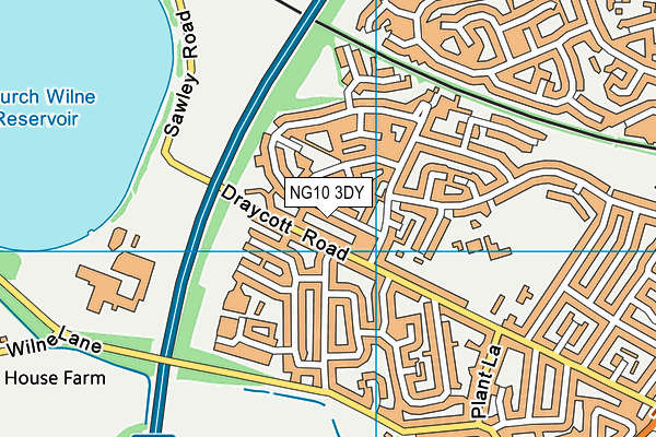NG10 3DY map - OS VectorMap District (Ordnance Survey)
