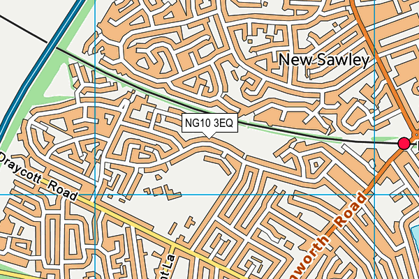NG10 3EQ map - OS VectorMap District (Ordnance Survey)