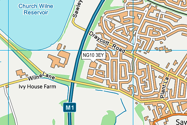 NG10 3EY map - OS VectorMap District (Ordnance Survey)