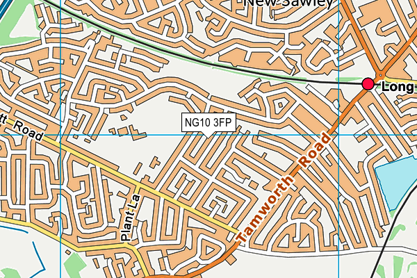 NG10 3FP map - OS VectorMap District (Ordnance Survey)