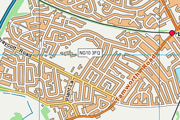 NG10 3FQ map - OS VectorMap District (Ordnance Survey)