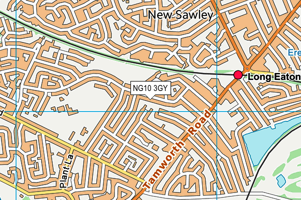 NG10 3GY map - OS VectorMap District (Ordnance Survey)