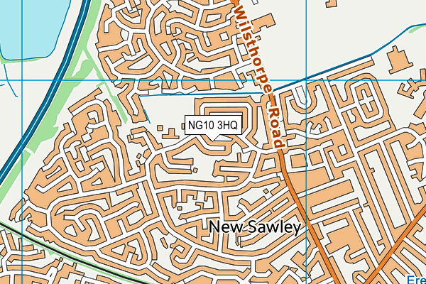 NG10 3HQ map - OS VectorMap District (Ordnance Survey)